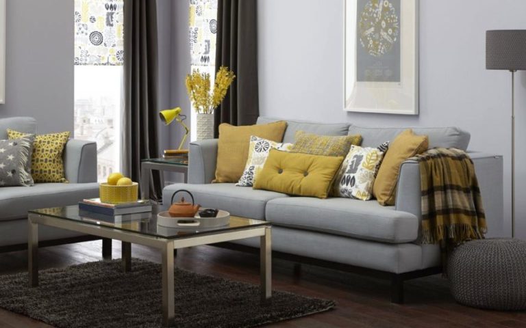 Décoration d’intérieure avec des coussins décoratifs de canapé