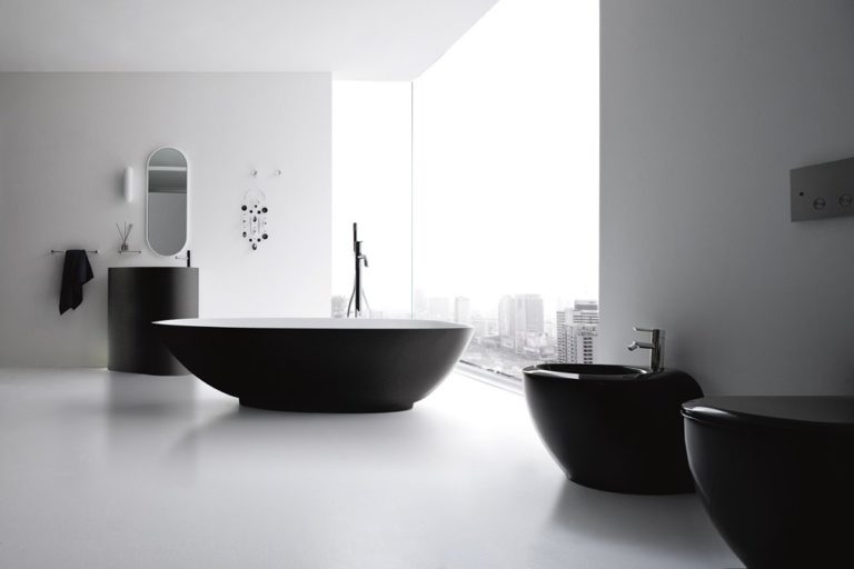 Idées de conception et décoration de salle de bain minimaliste