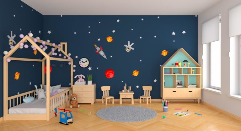 Papier peint chambre bébé et enfant: comment le choisir de la bonne manière