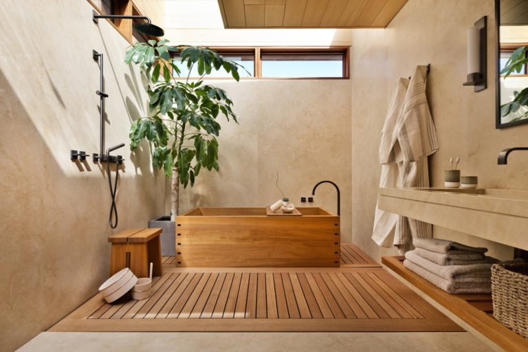 Déco salle de bain de style japonais: la simplicité à l’état pur