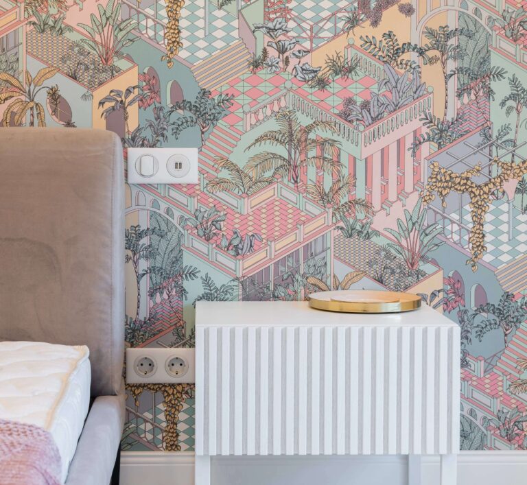 Papier peint chambre adulte 2025: 12 tendances que vous devriez essayer