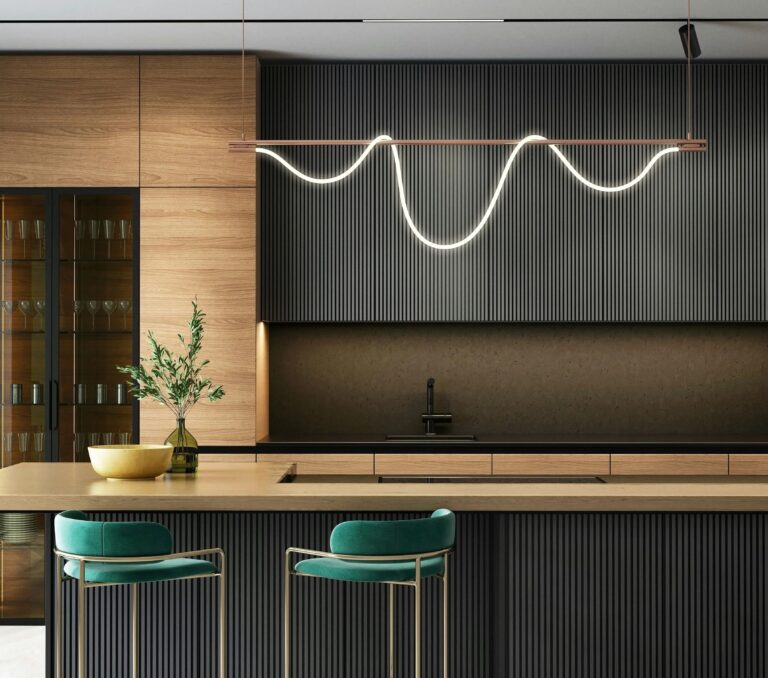 Tendances cuisine 2025 : meubles, couleurs, matériaux et styles
